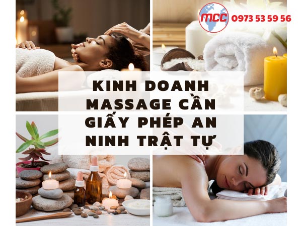 Dịch vụ massage là ngành, nghề kinh doanh có điều kiện