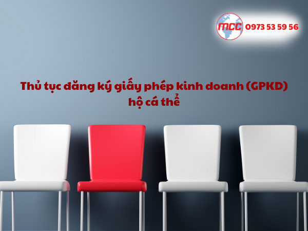 Thủ tục đăng ký giấy phép kinh doanh hộ cá thể