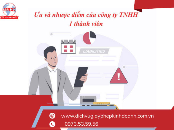Ưu và nhược điểm của công ty TNHH 1 thành viên